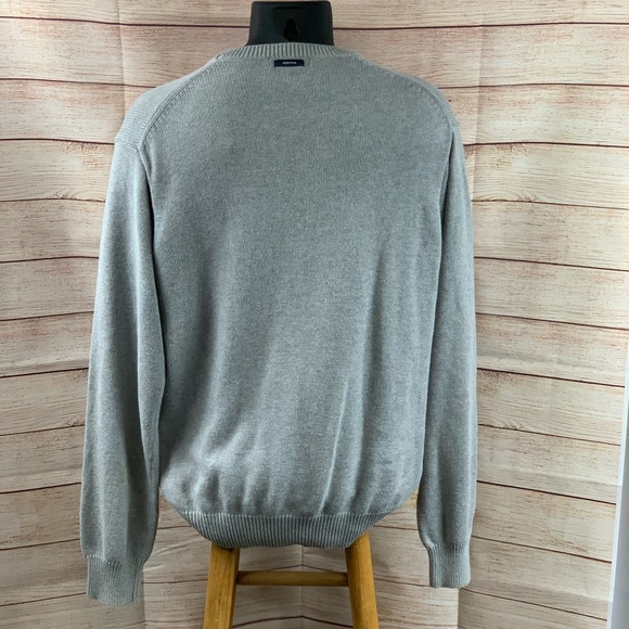 Nautica Gray Crewneck Sweater - Picture 2 of 5